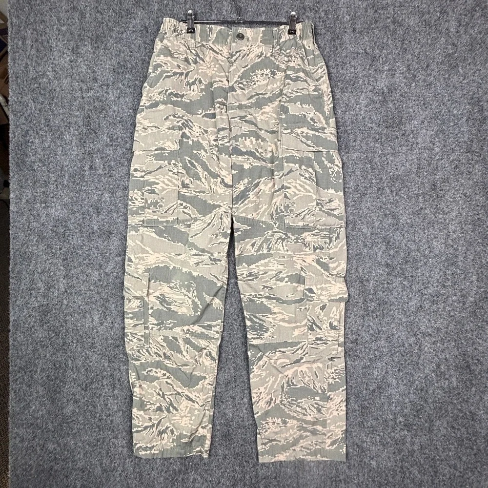 US Air Force ABU Digital Tiger Stripe Camo Utility Jacket Staff Sergeant 40R